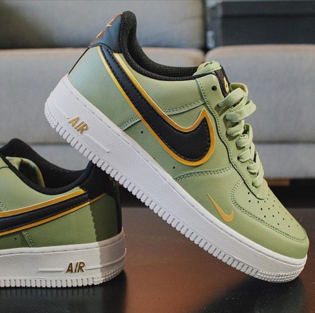 Nike Air Force 1 Low '07 LV8 Olive Gold Black