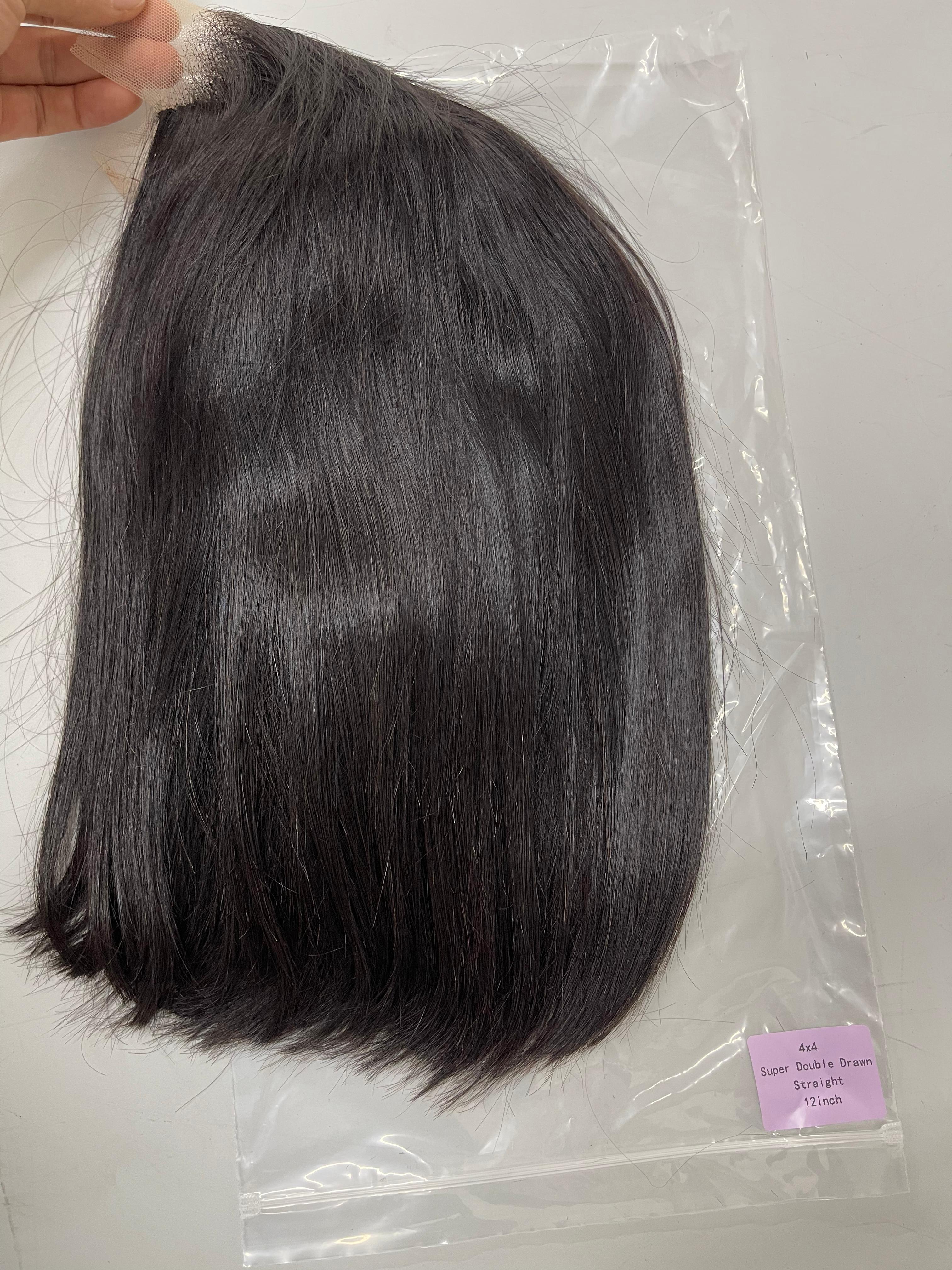 Glueless 4x4 Straight
Super Double Drawn 10 inch